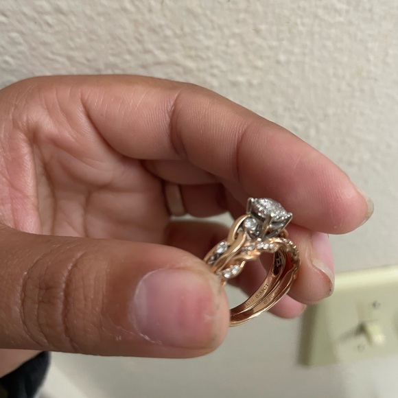 Beautiful Helzberg Diamonds 1 CT 14k Rose Gold Engagement Wedding… - Picture 9 of 15